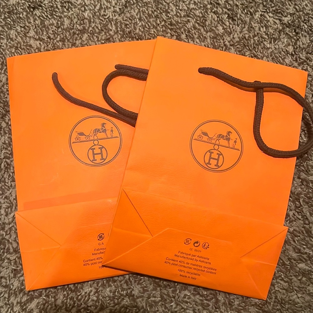 Hermes small gift bag